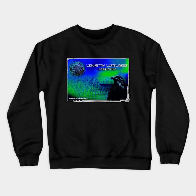 The Raven - Edgar Allan Poe Crewneck Sweatshirt by RAdesigns